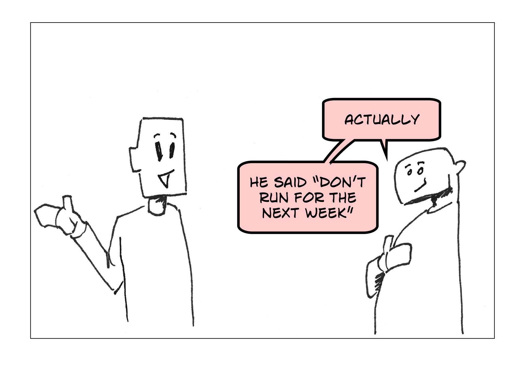 trouble